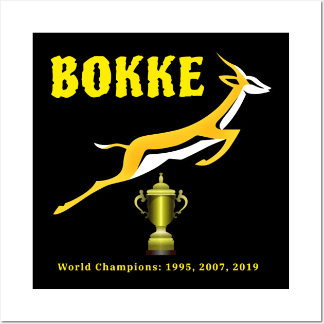 Bokke World Champs 12 Year Cycle Wall Art by baconislove